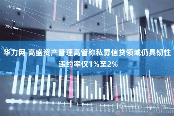 华力网 高盛资产管理高管称私募信贷领域仍具韧性 违约率仅1%至2%
